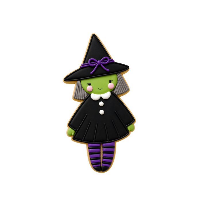 Cute Witch Cookie Cutter 4 in B2072