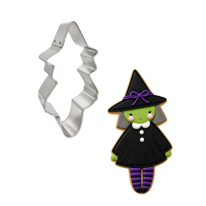 Cute Witch Cookie Cutter 4 in B2072