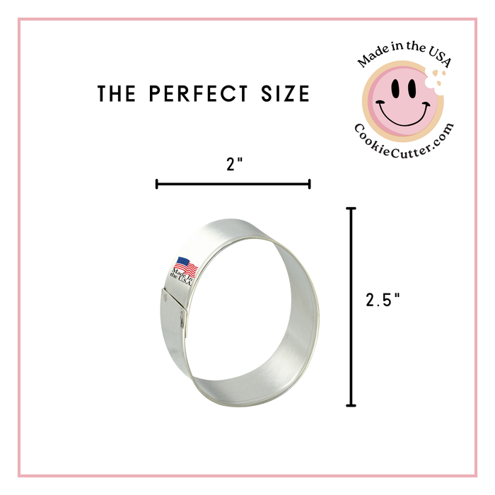 Egg Cookie Cutter 2.25 in B872