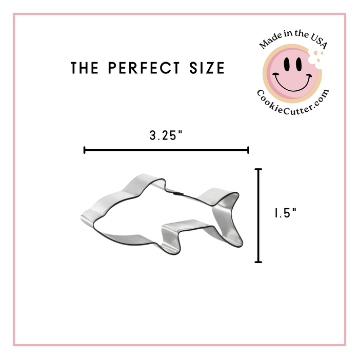 Baby Shark Cookie Cutter 3 3/8 in B914