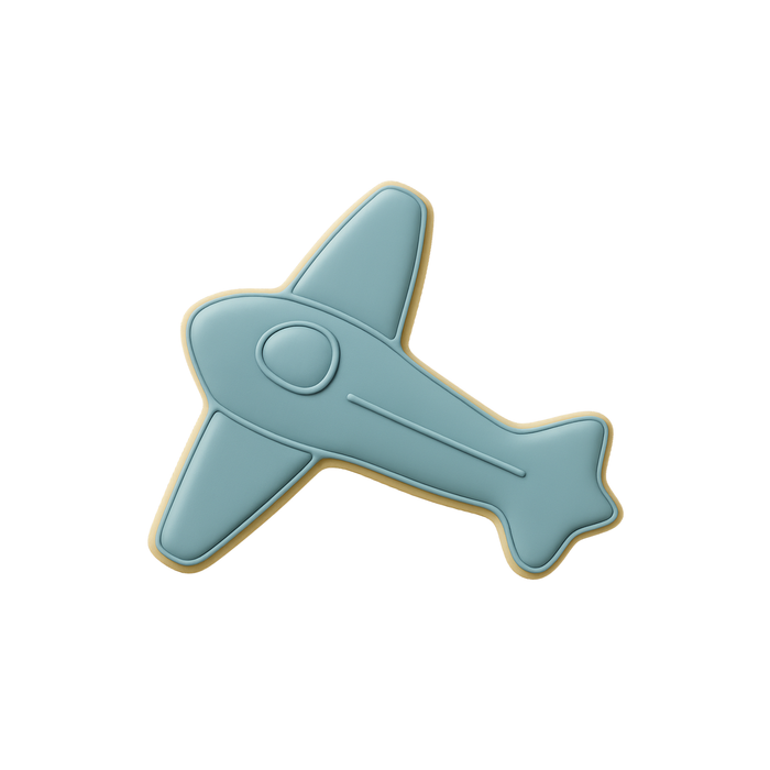 Airplane Cookie Cutter 3.75 in B919