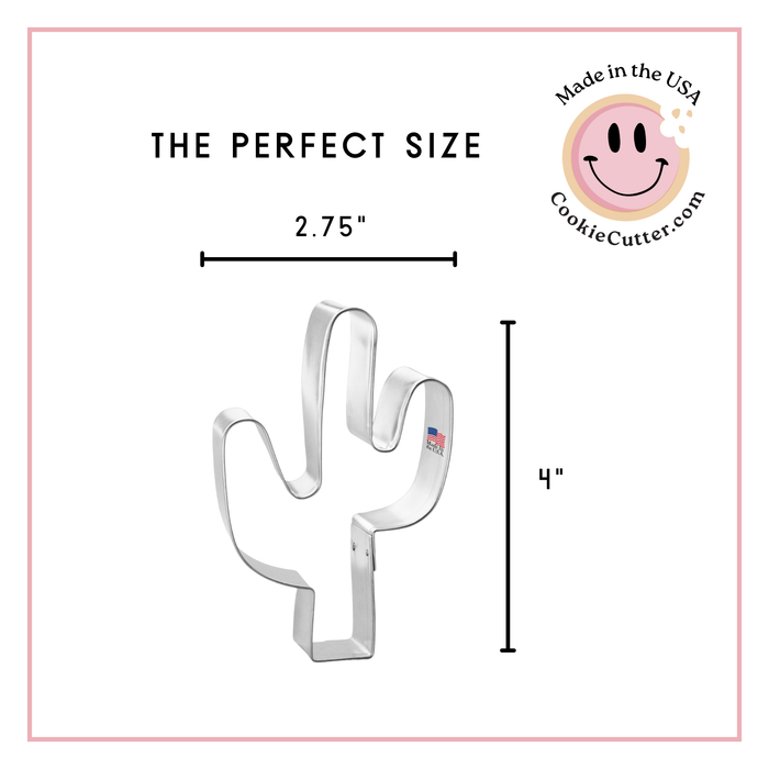 Cactus Cookie Cutter 4.25 in B977F