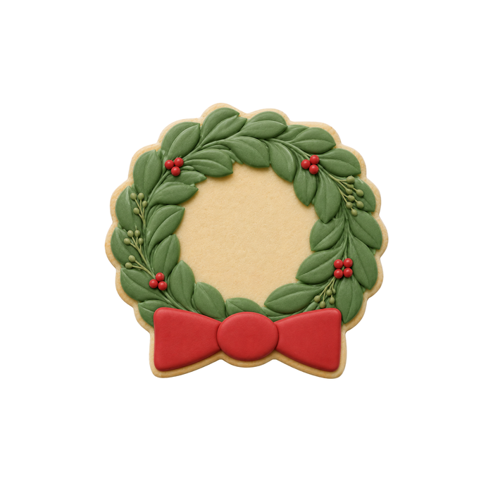 Wreath Cookie Cutter 3 in B978