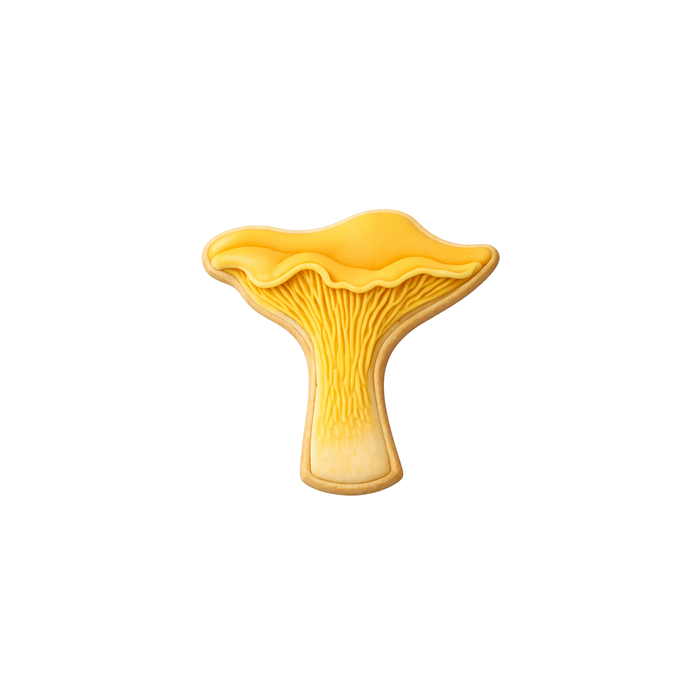 Chanterelle Mushroom Cookie Cutter 3.25"  B0999
