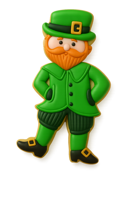 Leprechaun Cookie Cutter 5.5 in B1716