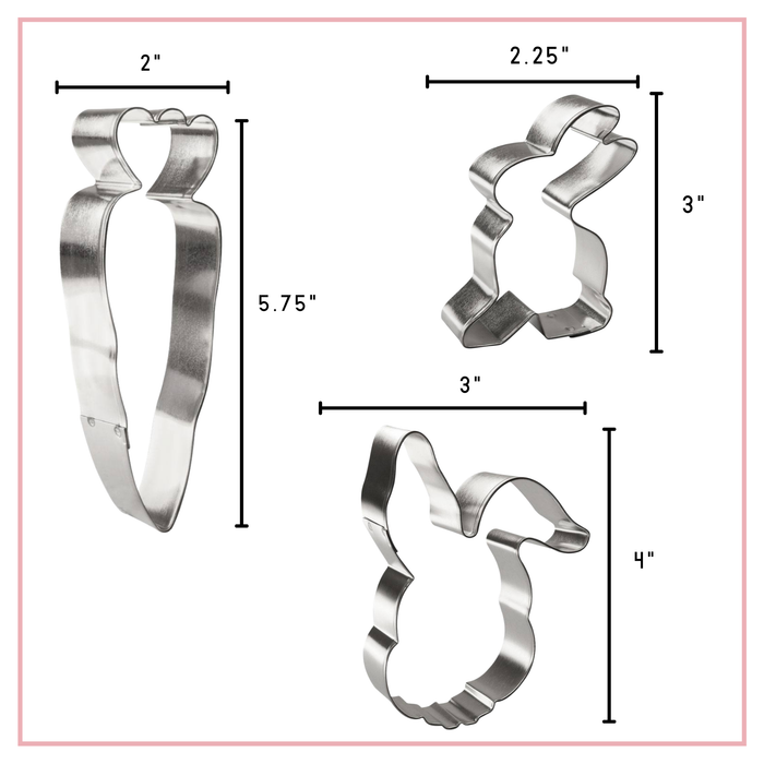 Easter Cookie Cutter 3 PC Set HS0437