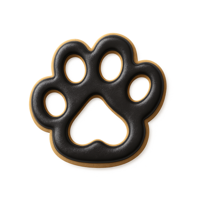 Paw Print Cookie Cutter 6 Pc Kit / Set HS0460