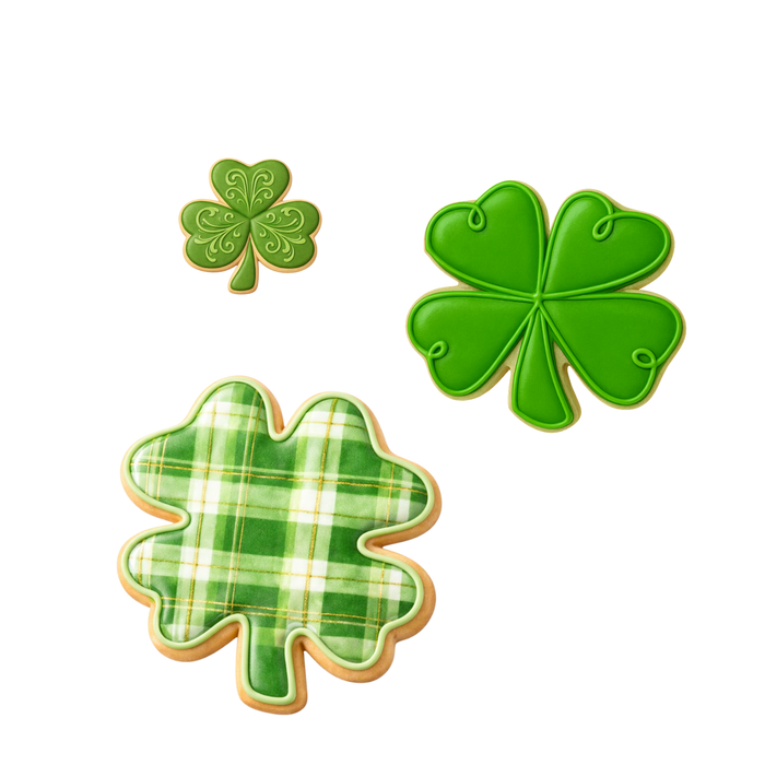 Four Leaf Clover Cookie Cutter 3 Pc Set HS0476