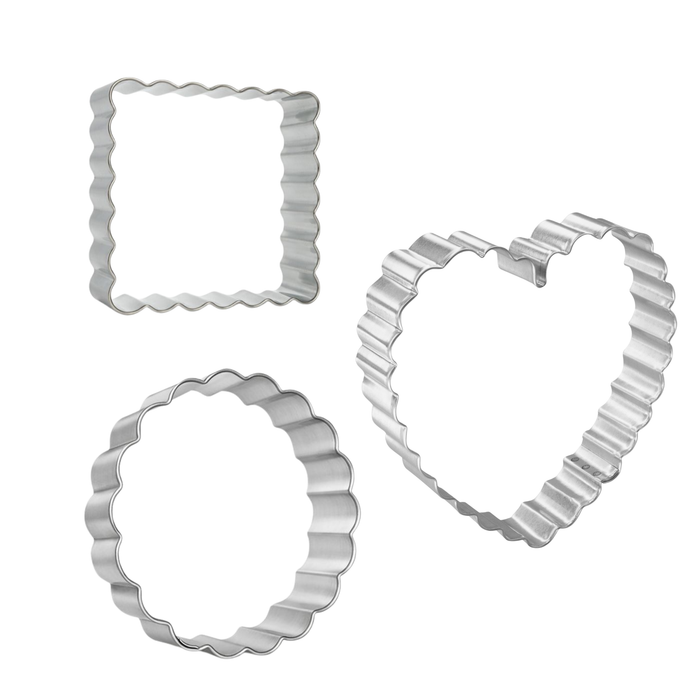 Fluted/Scalloped 3 Pc Set HS0619