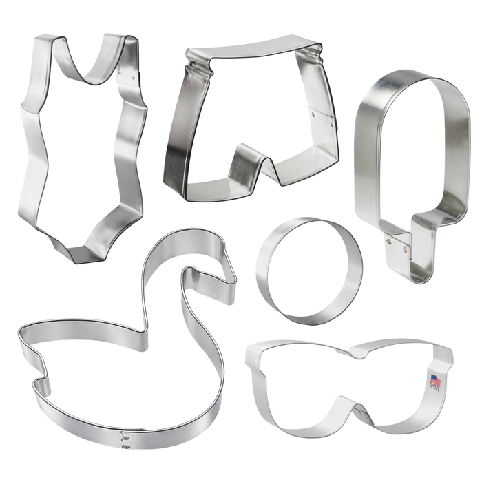 Pool Party 6 Pc. Cookie Cutter Set