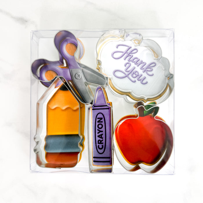 April Only! Teacher Appreciation Gift Set in Stainless Steel L9074