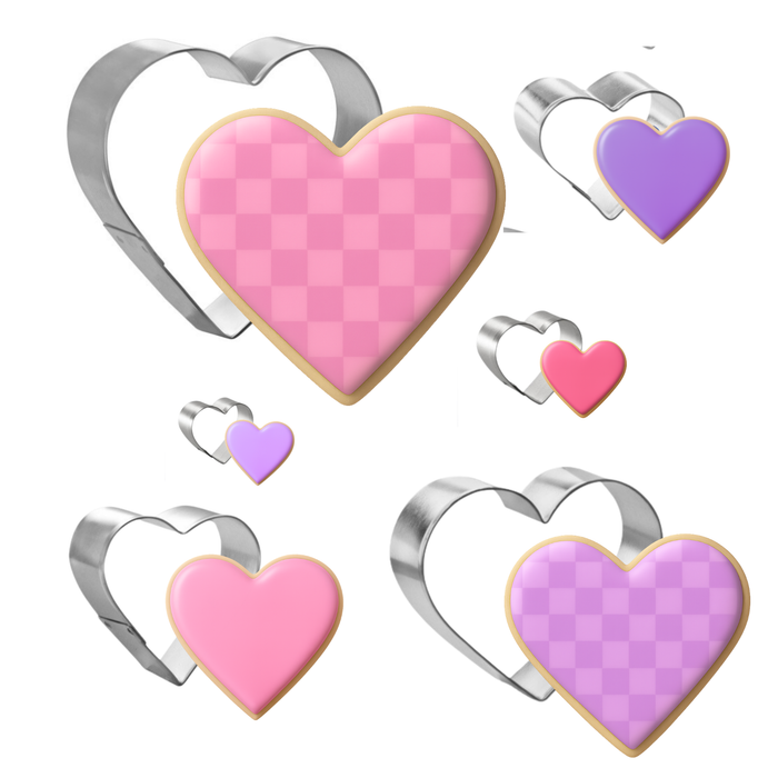 Nested Heart Cookie Cutter 5 Pc Set HS0522