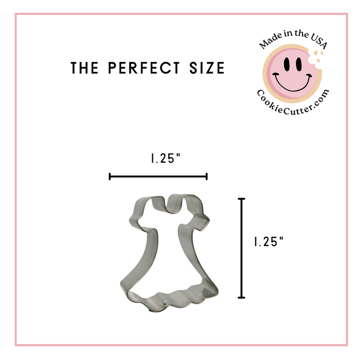 Mini Dress Cookie Cutter 1.5 in M159