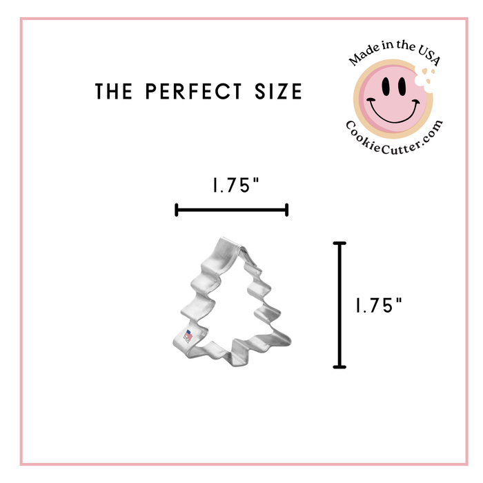 Mini Christmas Tree Cookie Cutter 1.75 in M190