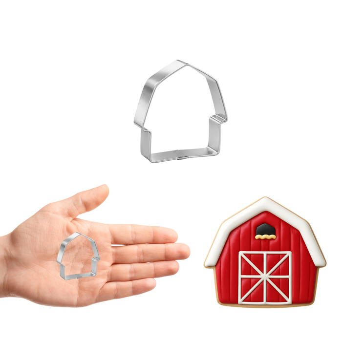 Mini Barn Cookie Cutter 1.75 in M211