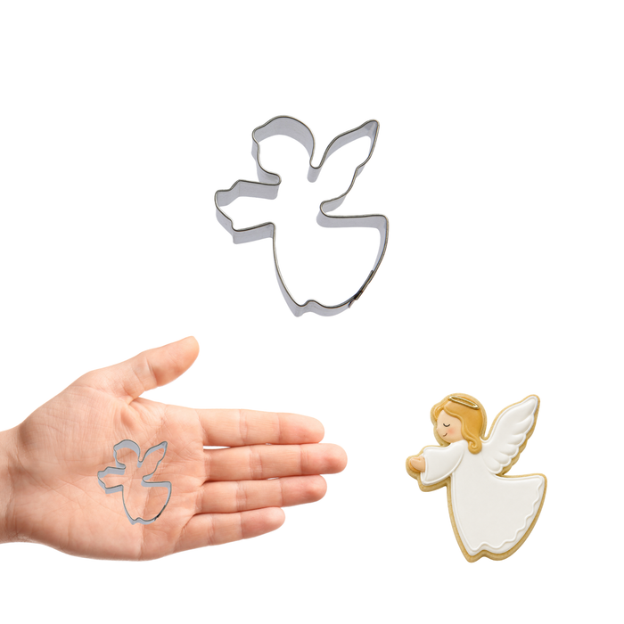 Mini Angel Cookie Cutter 2 in