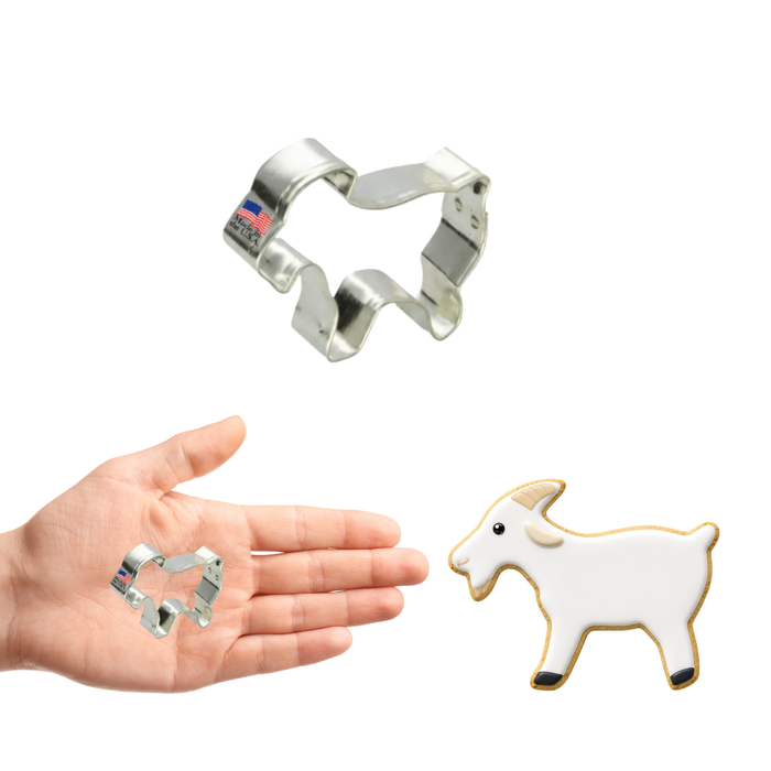 Miniature Goat Cookie Cutter 1.75 in M55