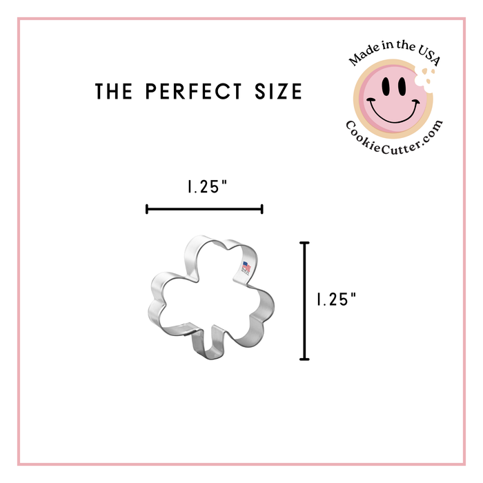 Four Leaf Clover Cookie Cutter 3 Pc Set HS0476