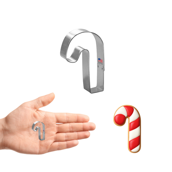 Mini Candy Cane Cookie Cutter 1.75 in M57