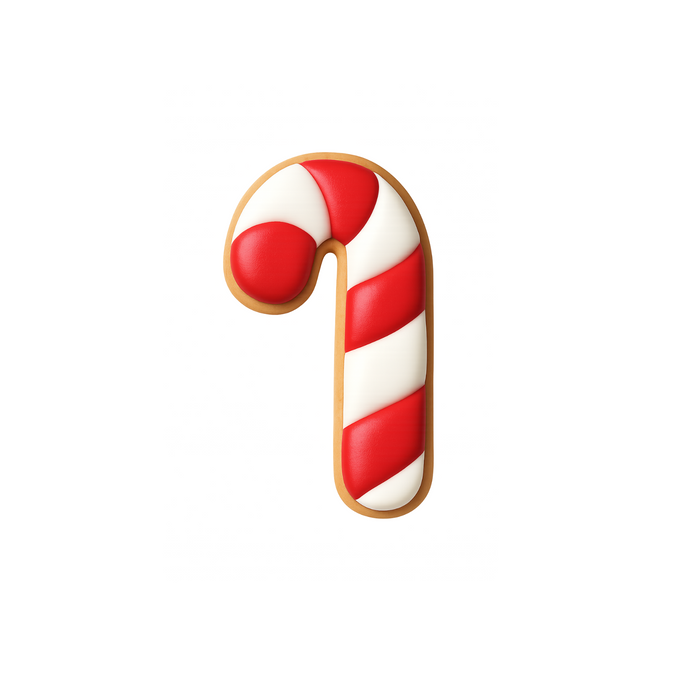 Mini Candy Cane Cookie Cutter 1.75 in M57