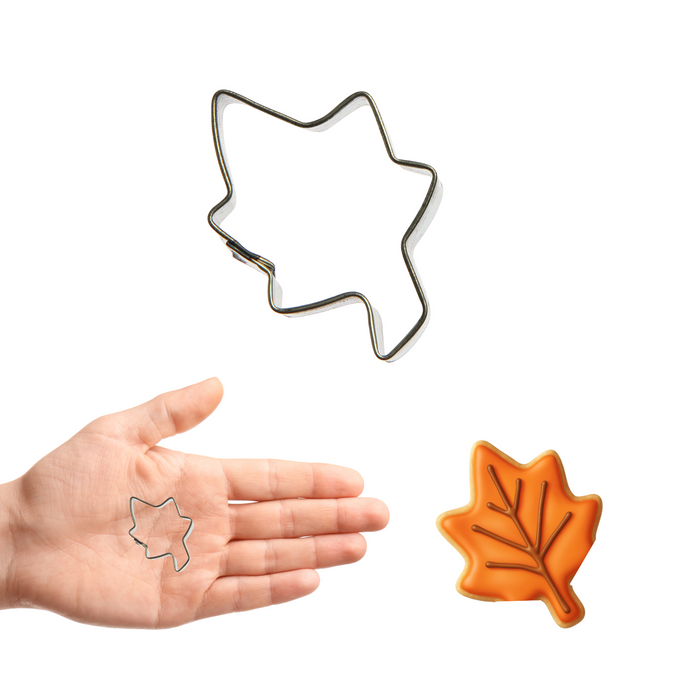 Mini Leaf Cookie Cutter 1.25 in M61