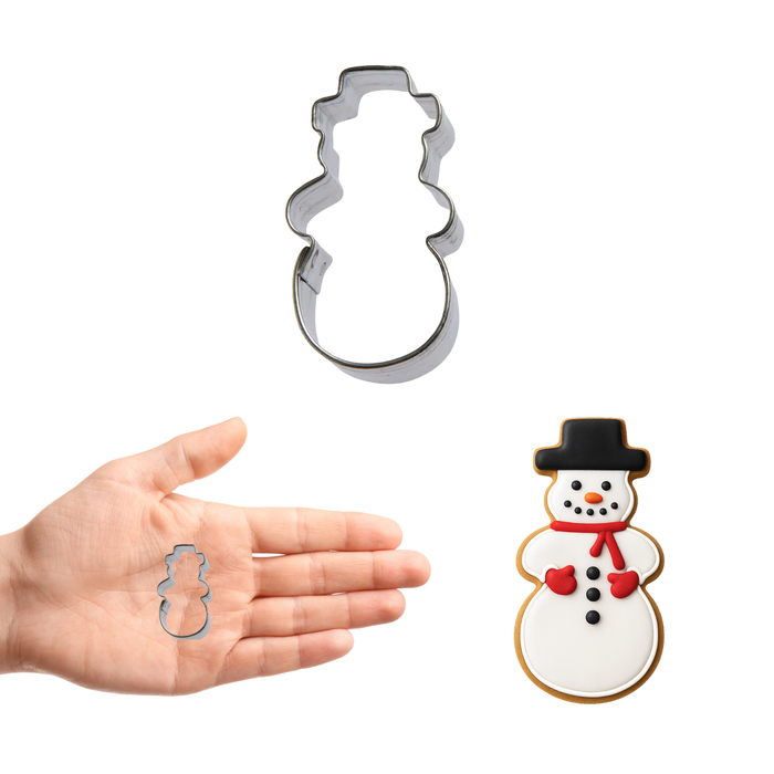 Mini Snowman Cookie Cutter 1.75 in M88