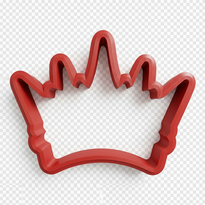 King Crown Tin Cookie Cutter 3.5 in B0899