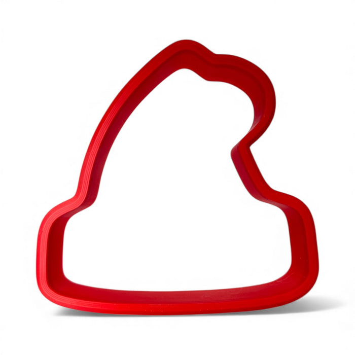 Santa Hat Stocking Cap Cookie Cutter 3.5 in B1632