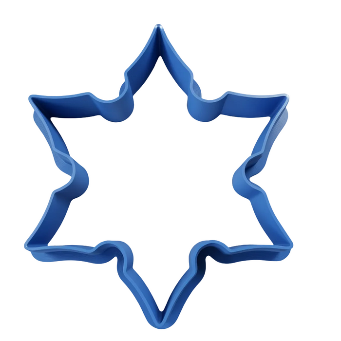 Snowflake Ninja Star Cookie Cutter 3.5 in B1896