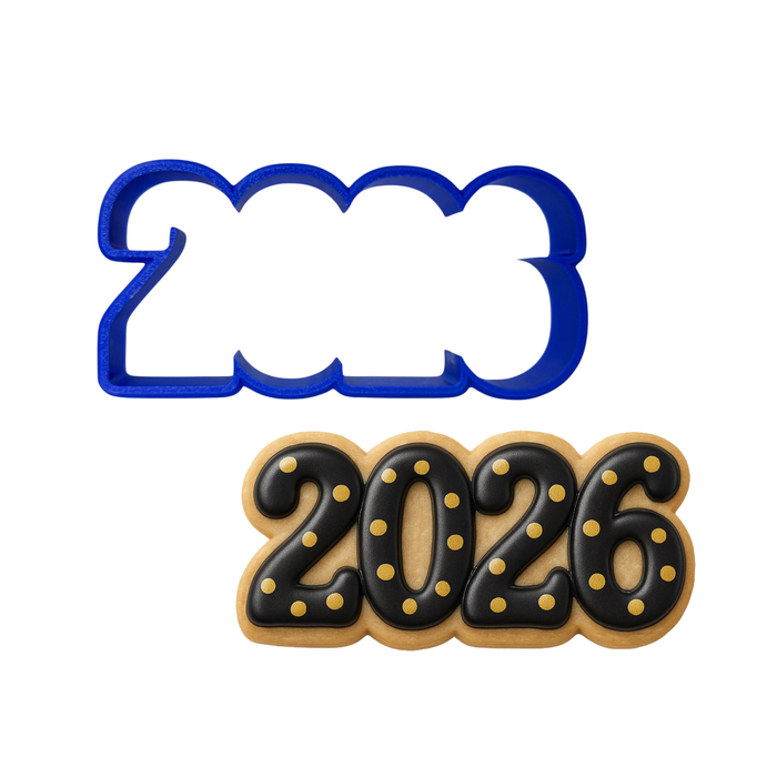 2026 Plastic Cookie Cutter 5.5" PC478