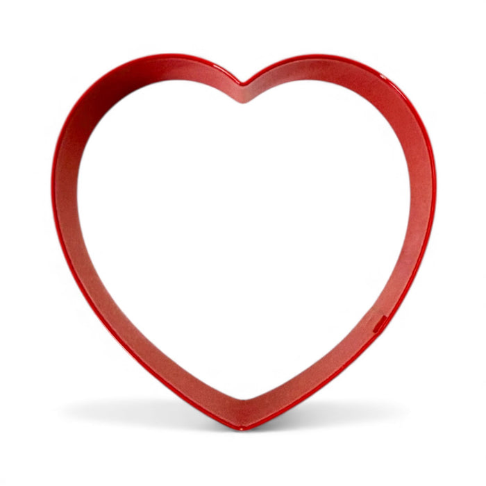 Heart Red Poly Resin Coated Tin Cookie Cutter 3 in PR953F - Free with purchase of $10 or more (Discount Taken at Checkout)