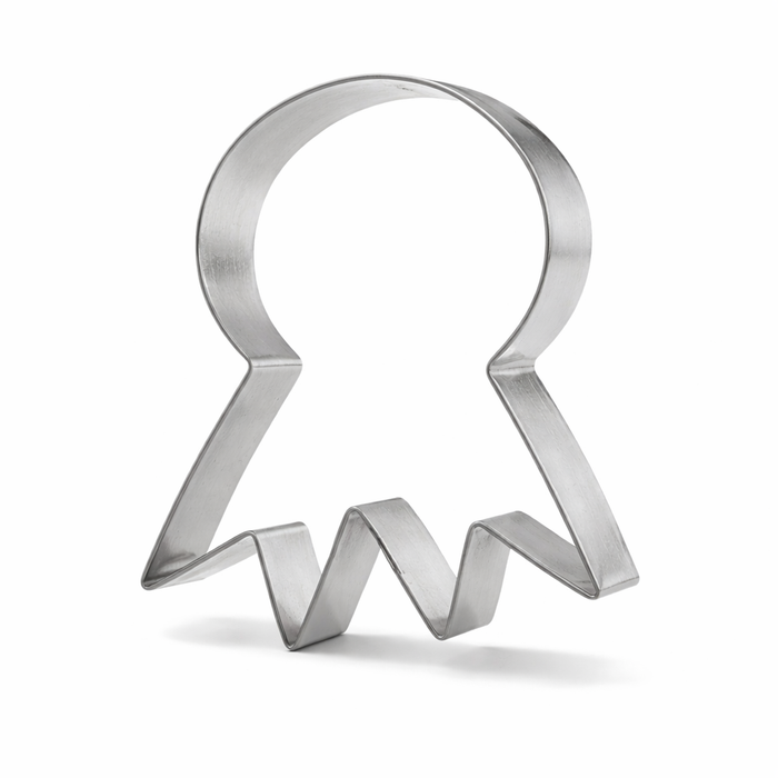 Prize Ribbon Cookie Cutter 4.5 in B1484